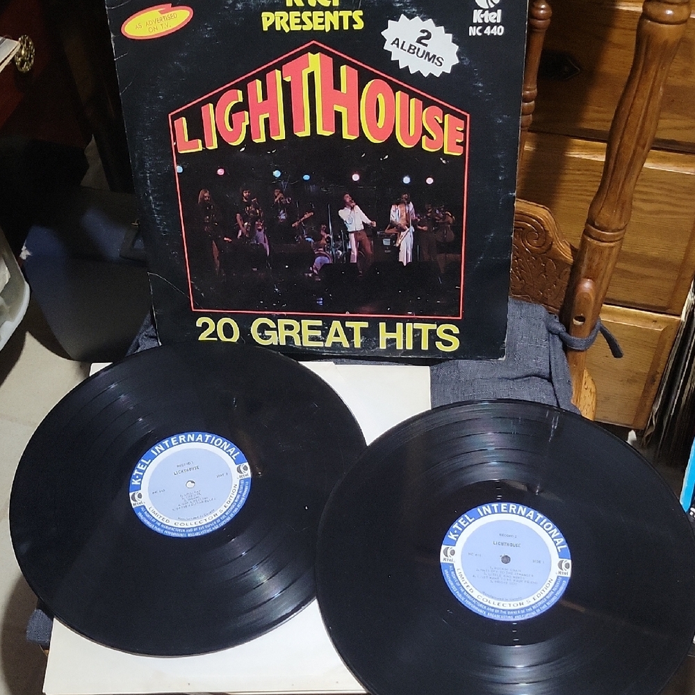 1975 Lighthouse 20 Great Hits Vinyl Record Set